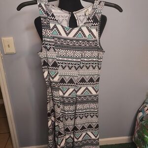 Mudd Tribal Print Body Con Dress Size Medium Juniors